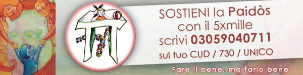 sostieni la paidos 5 x 1000